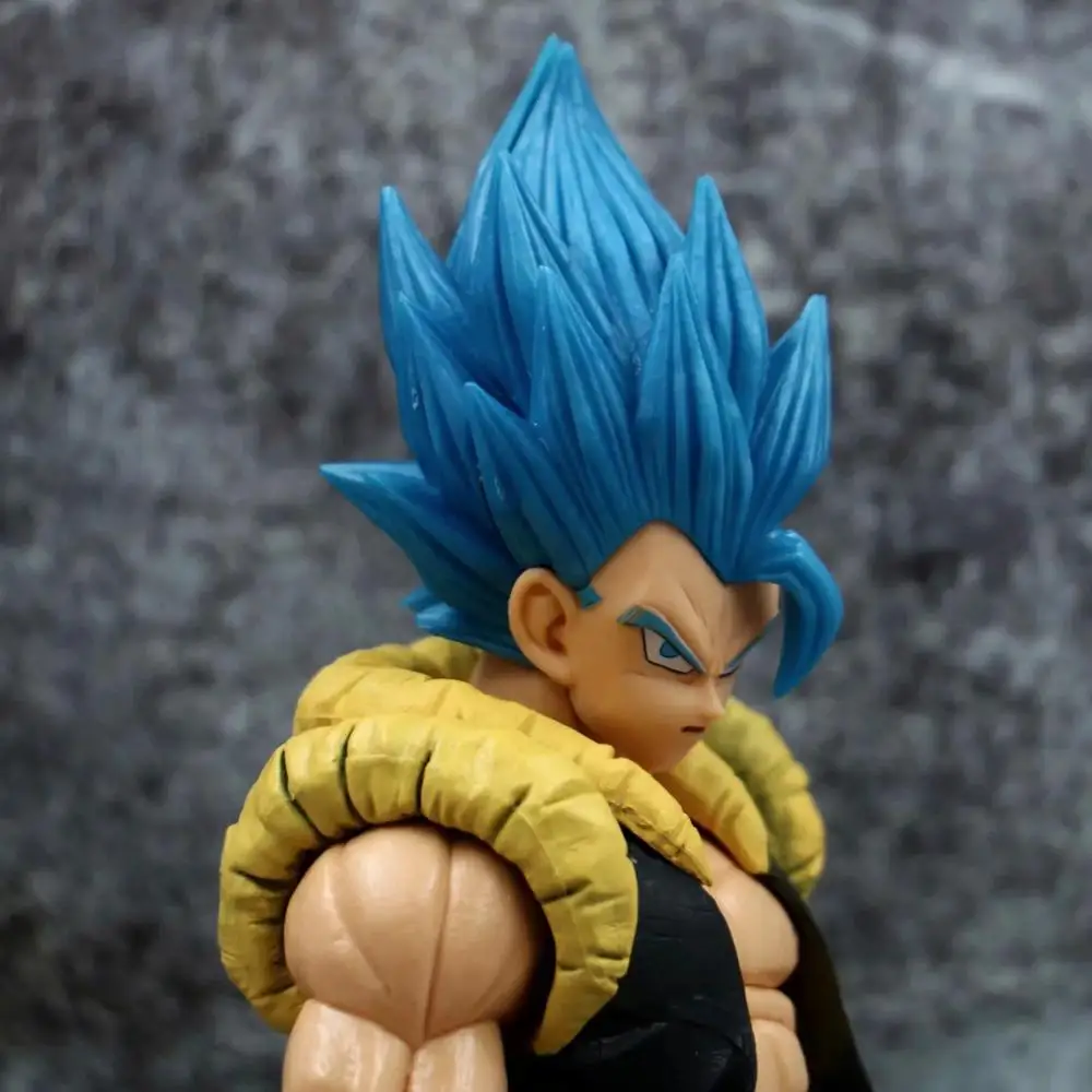 Аниме 32 см Dragon Ball Super GROS Grandista ROS Gogeta синие волосы ПВХ фигурка Коллекция Модель игрушки подарок