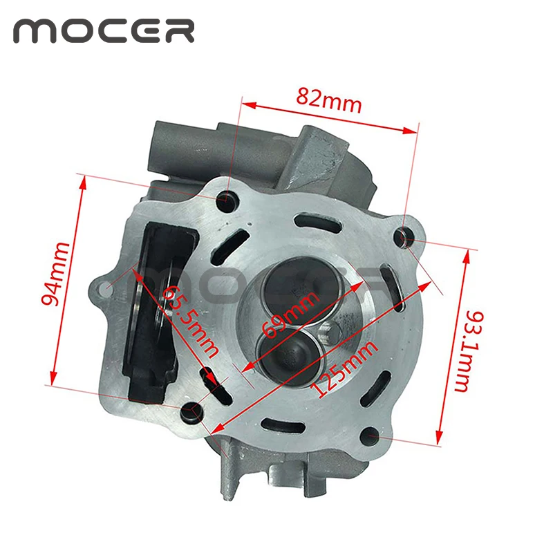 250cc CB250 Water Cooled Engine parts Cylinder Head Fit for Zongshen water cooling Motorcyle ATV Quad BikeGT-142N | Автомобили и