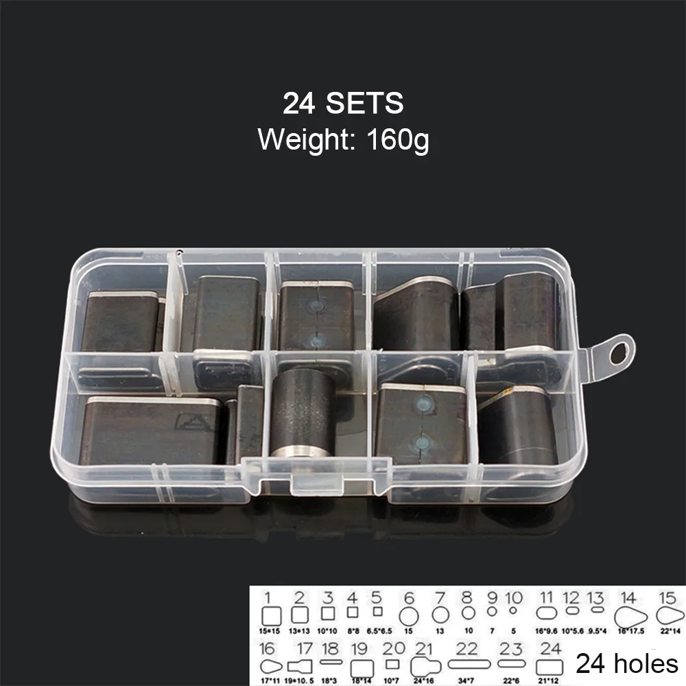 

Shape Style Hole Hollow Punch Cutter Set DIY Leather Craft Punching Tool Leather Punch Cutter Handmade Textile Hole Cutter Tool