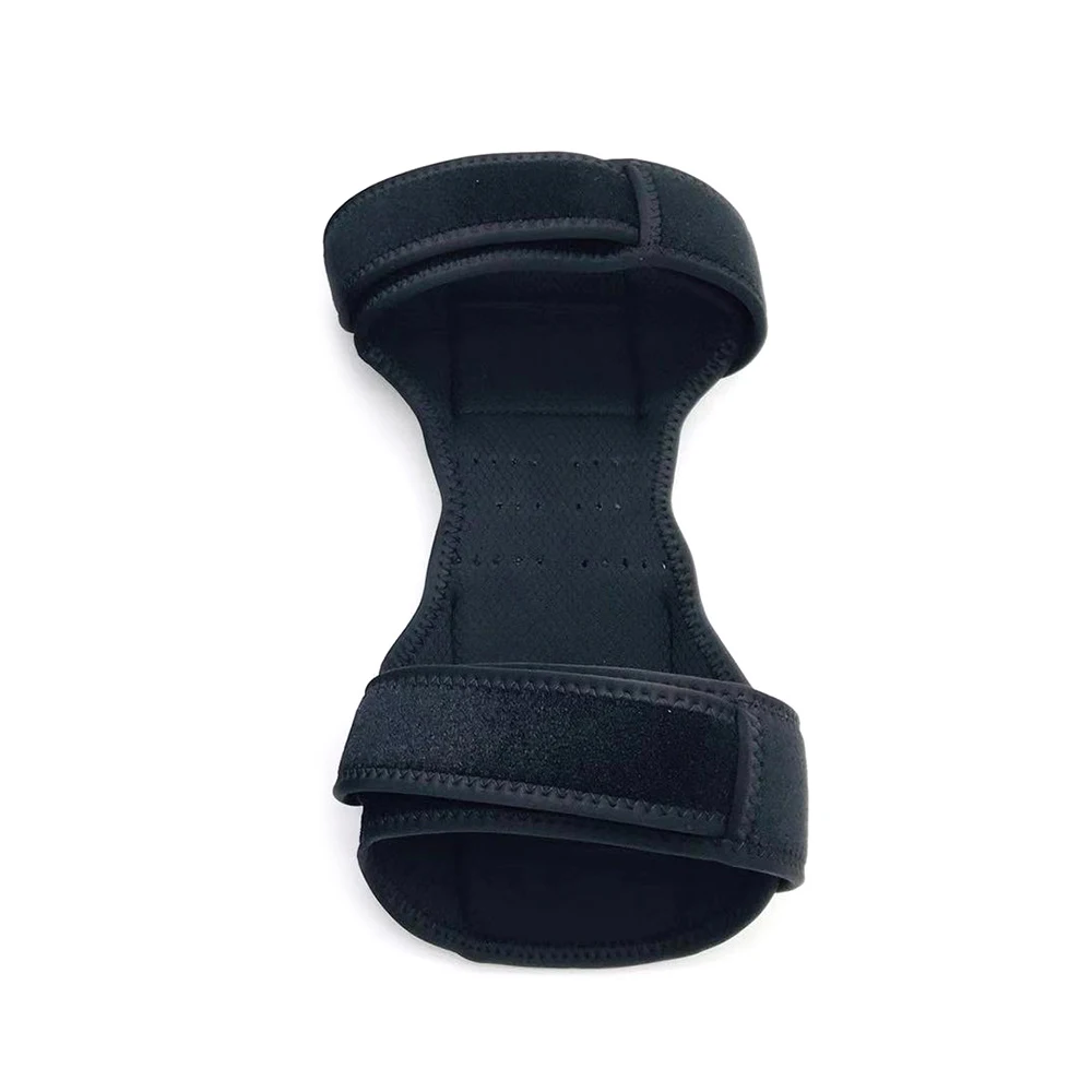 Black 1PC 1/2 шт поддержка суставов наколенник дышащий нескользящий лифтинг облегчение боли для силы колена пружинный стабилизатор силы наколенник для спорта - Цвет: Black 1PC