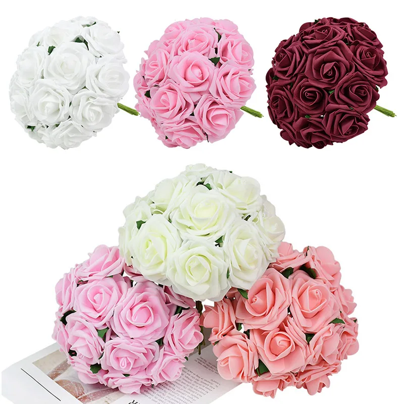 Искусственные цветы из Пены ПЭ 10/25 шт. 7 см | Дом и сад