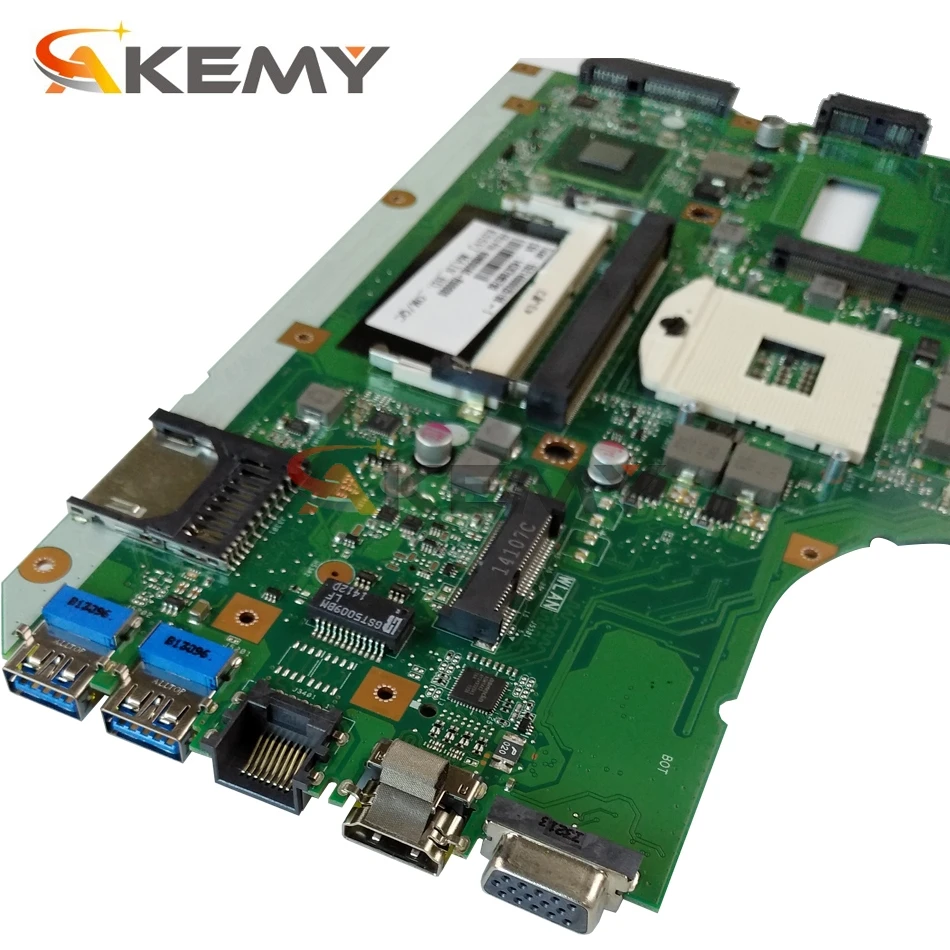 Материнская плата Akemy K55VM для ноутбука ASUS K55VJ A55V оригинальная материнская |