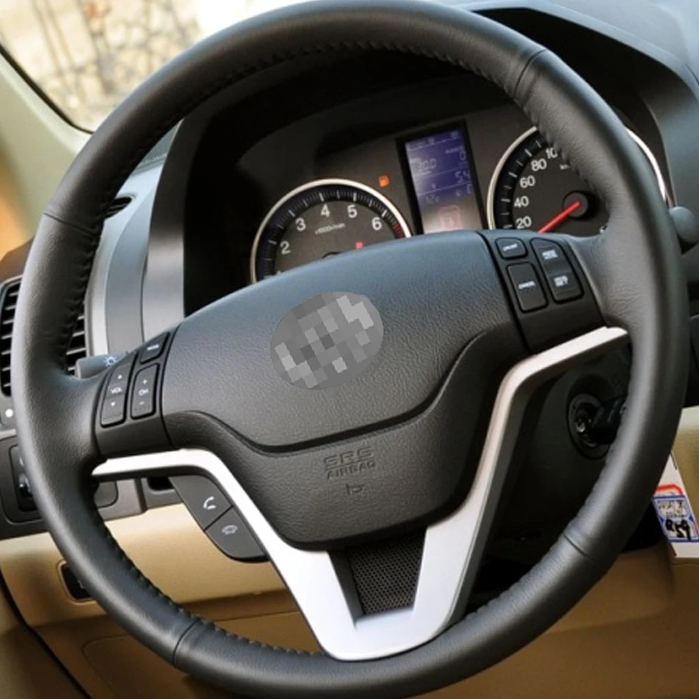 

For Honda CRV CR-V 2007 2008 2009 2010 2011 Car Steering Wheel Horn Button Cover Auto Plastic ABS Steering Wheel Cover