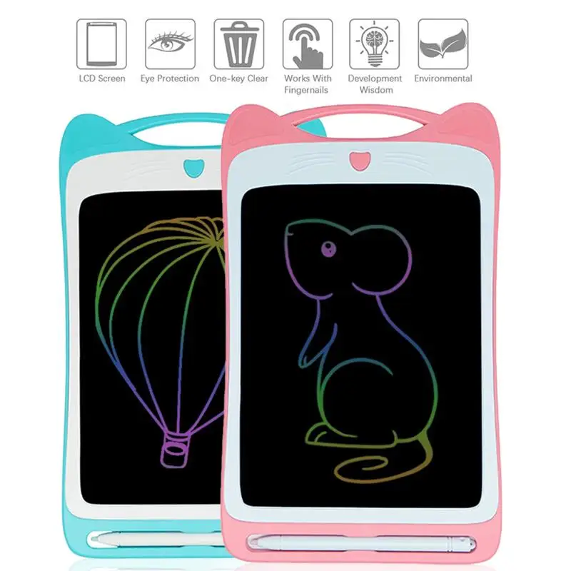 

8.5 Inch Colorful LCD Writing Tablet Digital Drawing Tablet Handwriting Pads Portable Childrens Cartoon Drawing Tablet With Pen