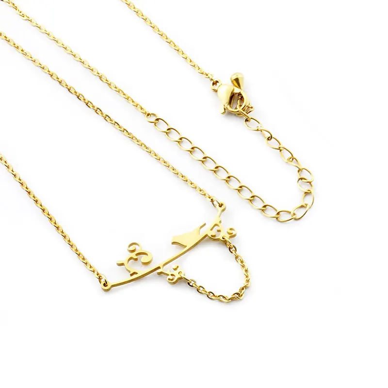 

Lovely Birds And Tree Branch Pendants Necklace For Girl Fashion Big Sale Gold Plated Chain Necklace Woman 2020 Bridal Jewelry