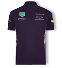 Гоночный Костюм F1, мужские комбинезоны, футболка с коротким рукавом, рубашка-поло с лацканами, комбинезоны, мотоциклетный костюм, рубашка F1, индивидуальный стиль
