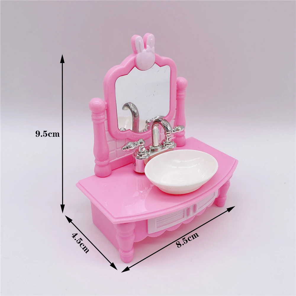 Последняя мода 2020 кукла Барби имитация мини ванная комната умывальник детская