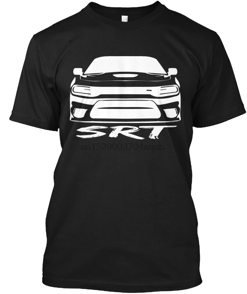 Мужская футболка SRT Hellcat с зарядным устройством черная женская полной