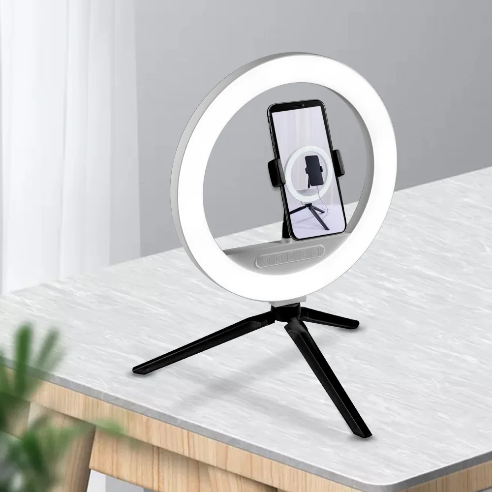 10 дюймовая шпилька кольцо заполняющий Светильник Настольный светодиодный