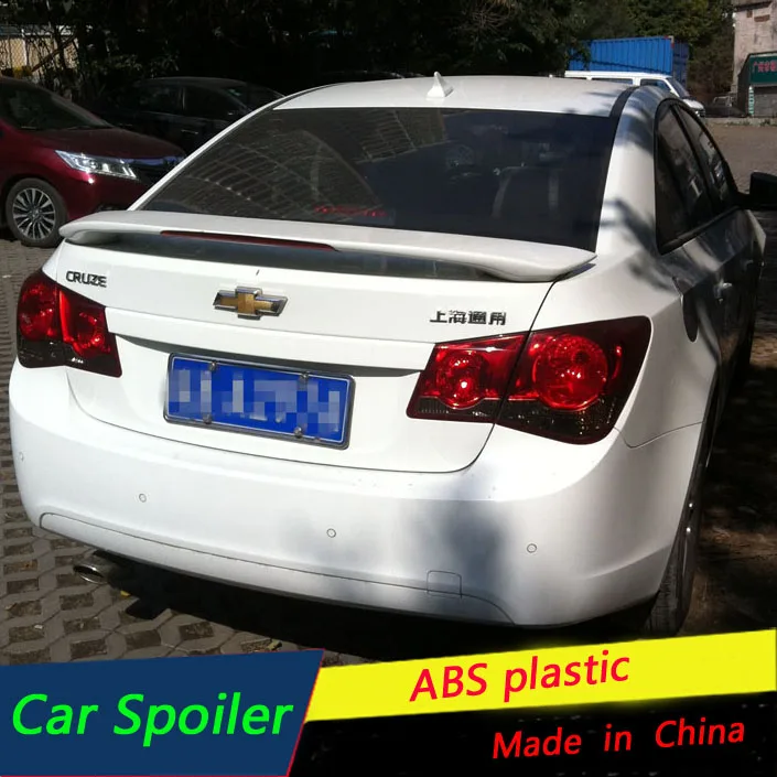 Спойлер Cruze Для Chevrolet со светодиодсветильник Кой из АБС пластика автомобильный