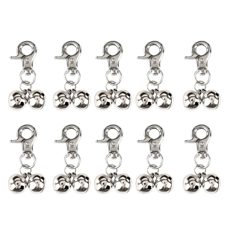 

10 шт./набор аппаратных средств колокола, ошейник для домашних животных Шарм ювелирные изделия любимчика Кошка Собака Воротник с ожерельем с...