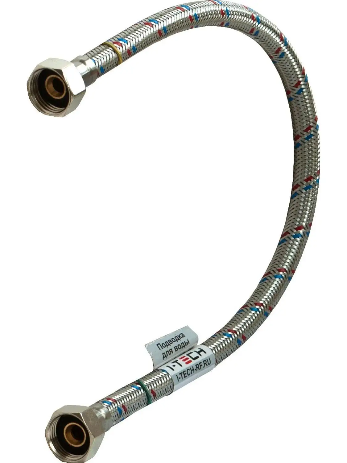 Подводка д/воды I-TECH FF 1/2&quot 300 см сталь | Обустройство дома