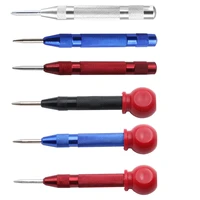 automatic center pin punch spring loaded marking starting holes tool wood press dent woodwork tool drill bit