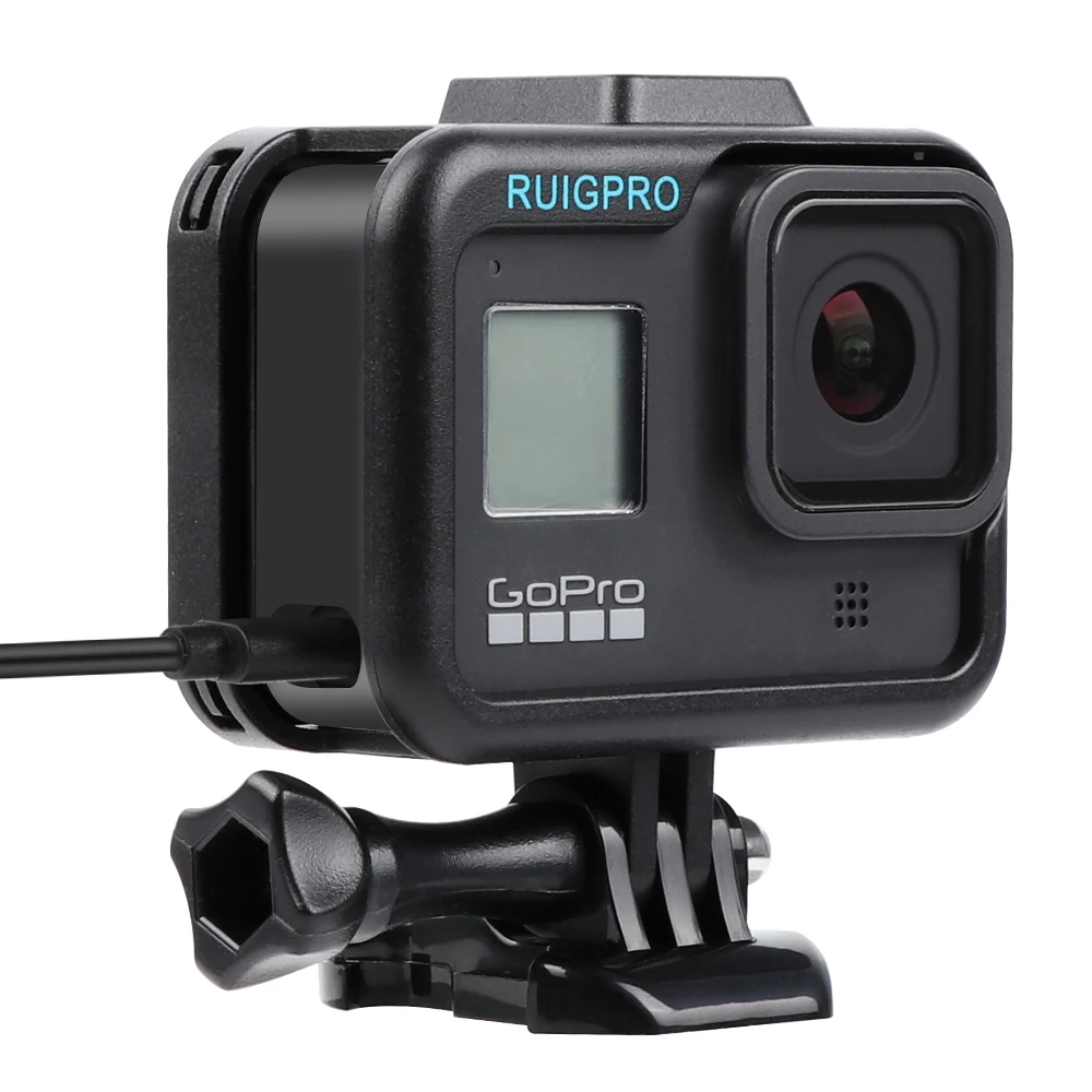 Аксессуары для GoPro Hero 8 защитная рамка чехол видеокамеры Hero8 черная Экшн