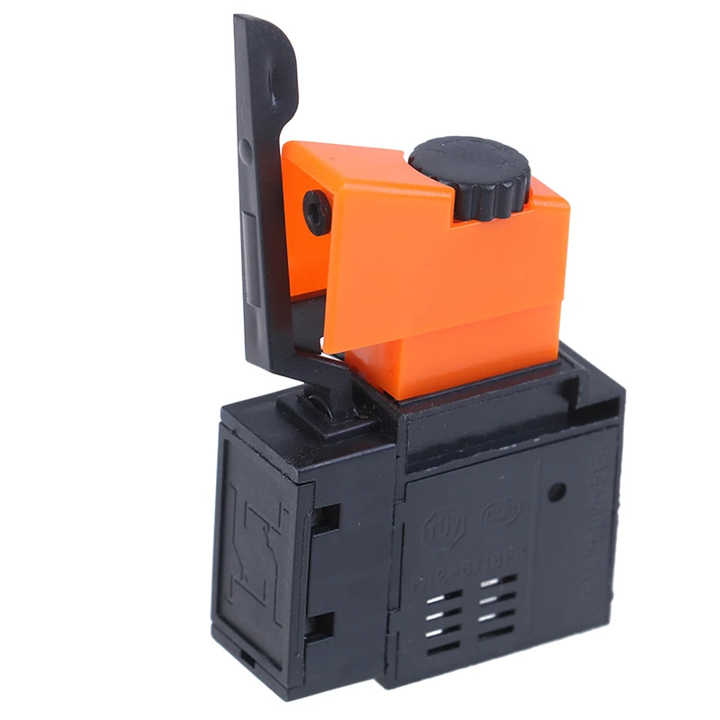 

1Pcs AC 220V/6A FA2/61BEK Adjustable Speed Switch Plastic Metal For Electric Drill Trigger Switches