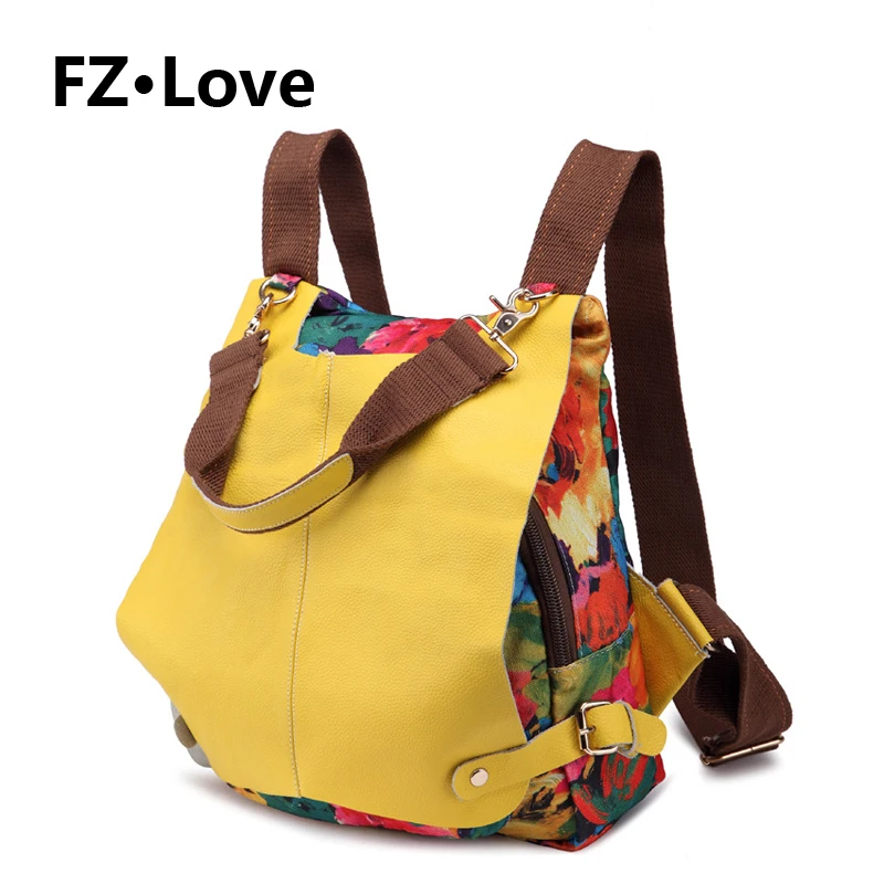 Рюкзак для ноутбука стильный школьный рюкзак колледжа натуральная кожа с