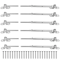 6 pack t316 stainless steel cable railing kits fit 18inch stainless steel wire rope cable for cable railing systems