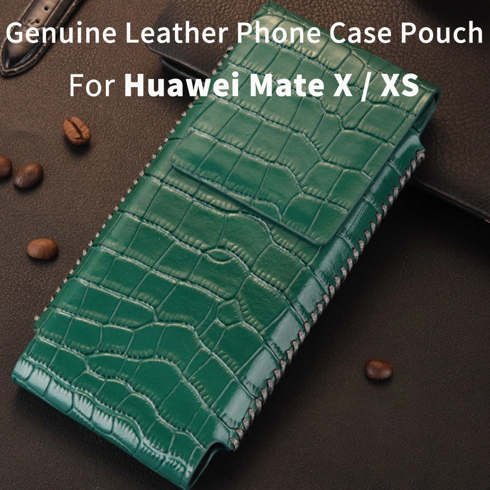 

Чехол для телефона из натуральной кожи для Huawei Mate X, чехол для Huawei MateXs, чехол для телефона MateX, чехол для MateXs, чехол для телефона