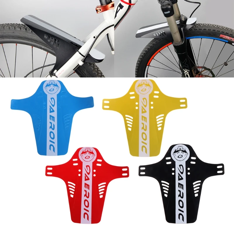

Bicycle Front Back Rear Fenders Cycling Mud Guard Rainy For Mountain Road Bikes D2TC