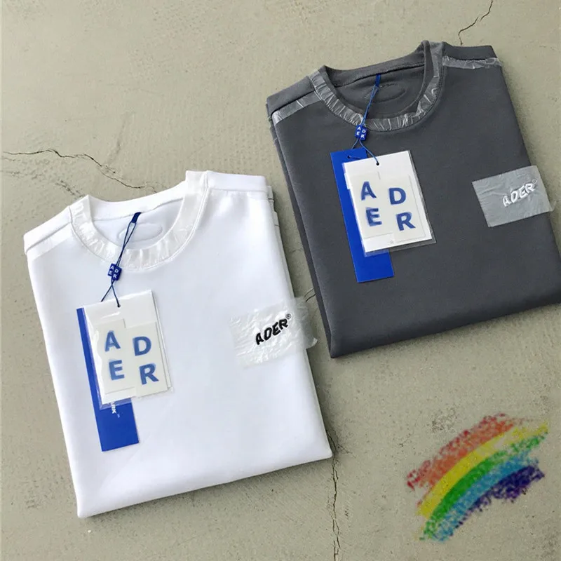 Новинка весна-лето 2021 футболка с вышивкой и логотипом погрешности мужские