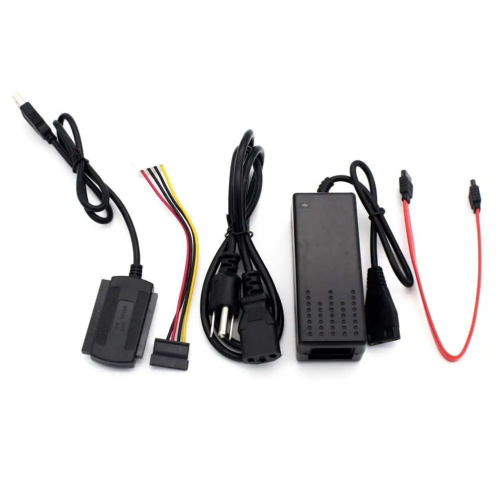 SATA/PATA/IDE К USB адаптер переменного тока конвертер кабель для 2 5/3 5 "жесткий диск |