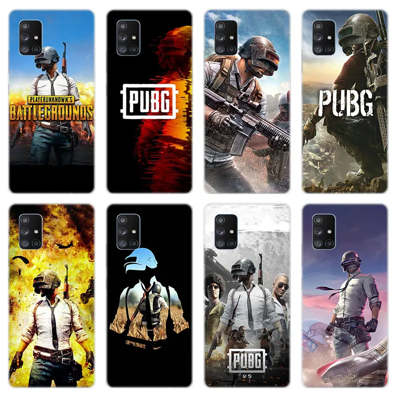 Мягкий чехол PUBG для Samsung Galaxy A10 A21 A30 A50 A70 S A20 E A40 A01 A11 A31 A41 A51 A71 A81 A91 силиконовый