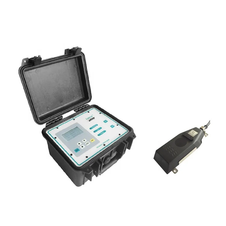 Портативный ультразвуковой расходомер Lanry-flow DOF6000-P используемый для измерения