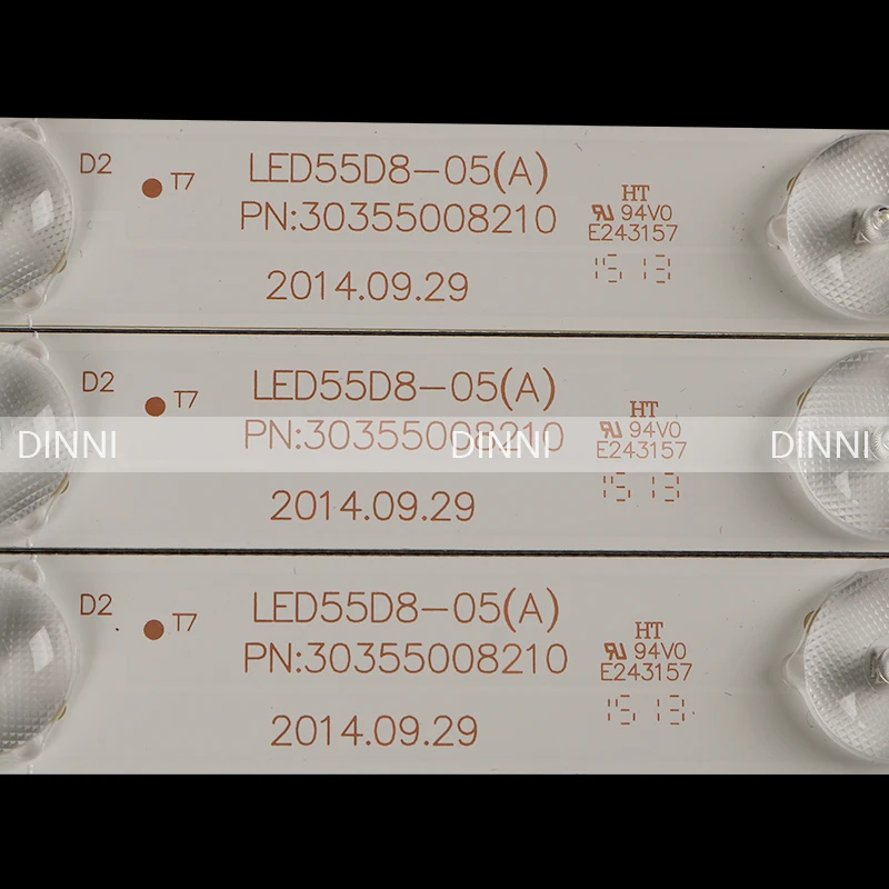 

Brand new original for haier LE55G3000 / LH55U3200 light strip MOOKA 55A5 light led55d8-05 (A)