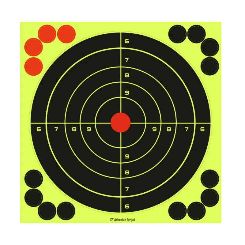

Hunting Round Target Pasters Paper Fluorescent Targets Hunting Shooting Accessories 30.5*30.5cm /25*37cm/20.3*20.3cm