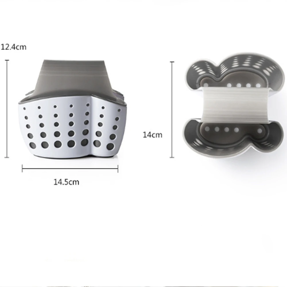

Saddle Filter Double Sink Storage Sponge Bag Bracket Storage Bag Hanging Drain Basket The Convenient Kitchen Accessories Tool