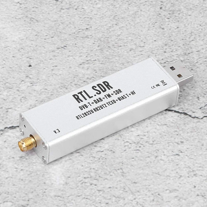 Полнодиапазонный приемник система радиосвязи SDR 0 1 МГц ‑ 7 ГГц для XP / Win10 An-Droi |