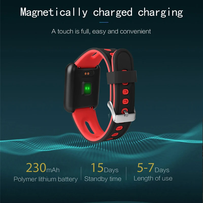 Спортивный фитнес-браслет P68 SmartWatch2020 трекер активности монитор сердечного ритма