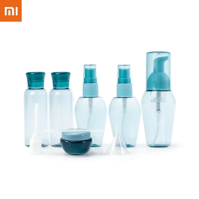 

Дорожные пакеты Xiaomi Youpin, 6 шт., набор для розлива, дорожные флаконы для духов, косметики, флаконы для хранения лосьона