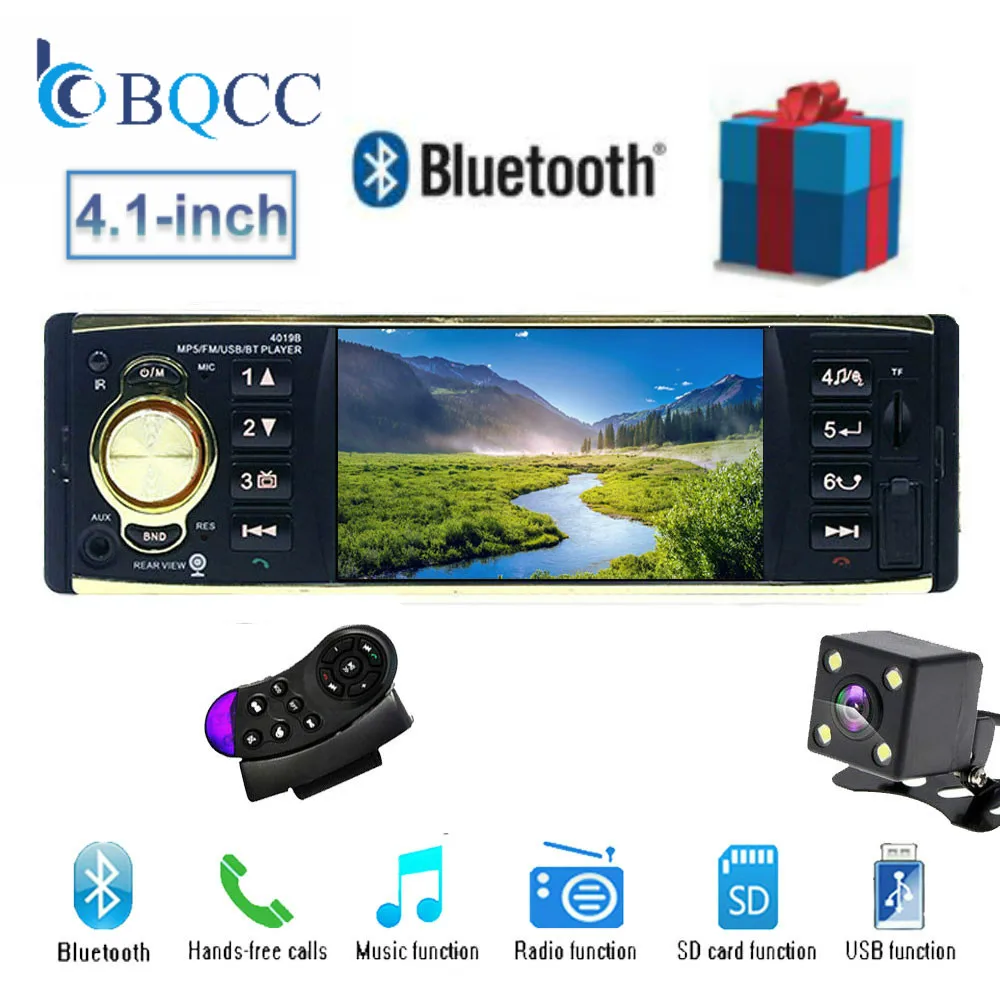 Универсальный автомобильный радиоприемник стерео система с 4 &quotTFT экраном mp3