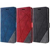cute stripe phone case for cover nokia 2 4 3 4 1 3 2 3 5 3 3 2 6 2 7 2 leather flip wallet etui card slot coque book capa p21g