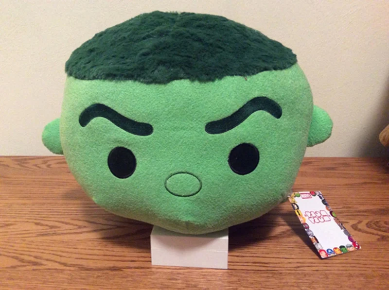 Big Size 44cm Hulk TSUM Chubby Stuffed Plush Toys Soft Kawaii Marvel Nap Pillow Dolls Gifts for Children Kids | Игрушки и хобби