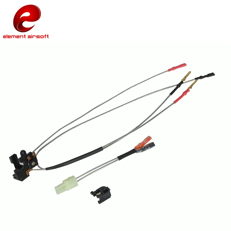 

Коробка передач Element Airsoft AEG версия 2, передний проводной большой емкости, серебристый переключатель в сборе, аксессуары для тактического руж...
