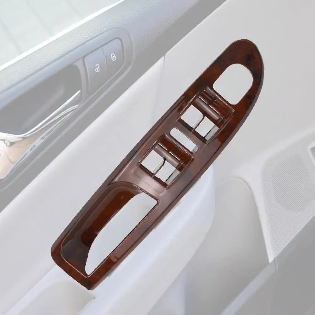 

Sturdy Exquisite Wood Grain Window Lift Panel 3C1867171B Lightweight Window Switch Bezel Standard