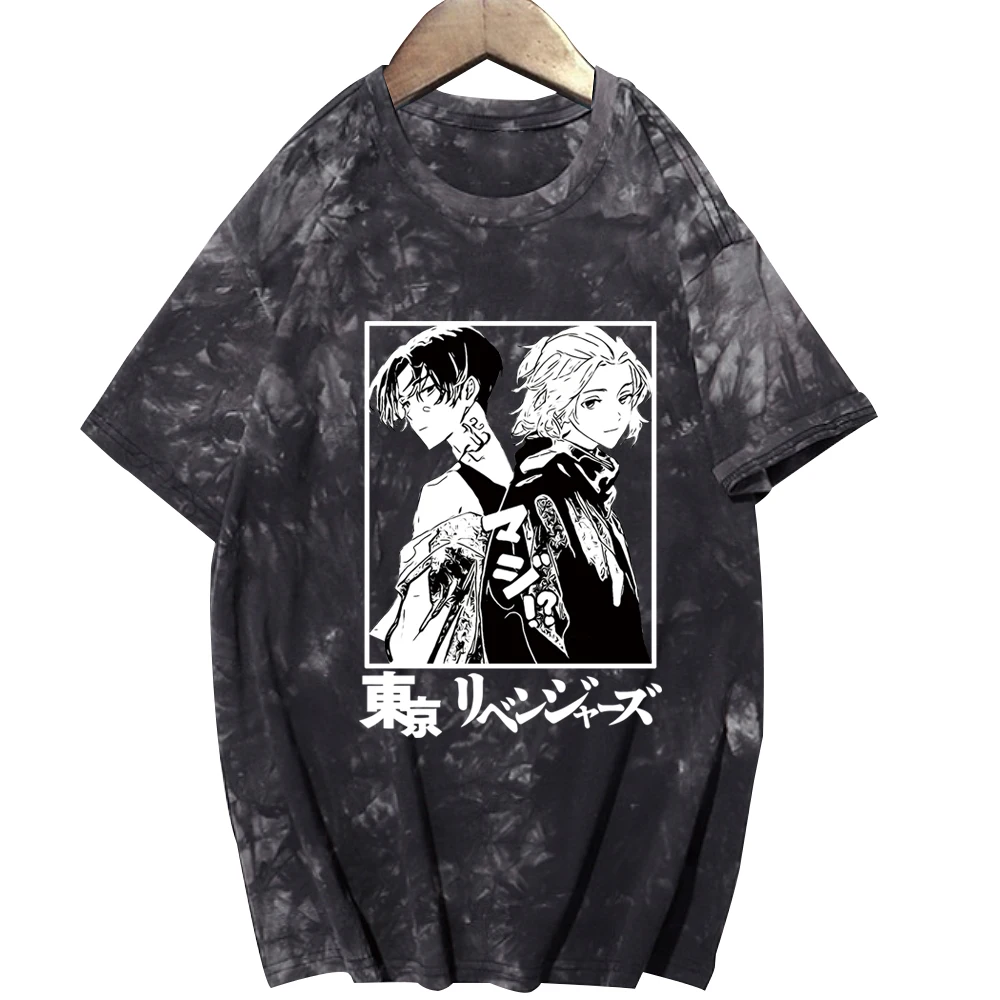 

Unisex Casual Tee Shirts Tokyo Revengers Printing Style Top Loose Tshirt