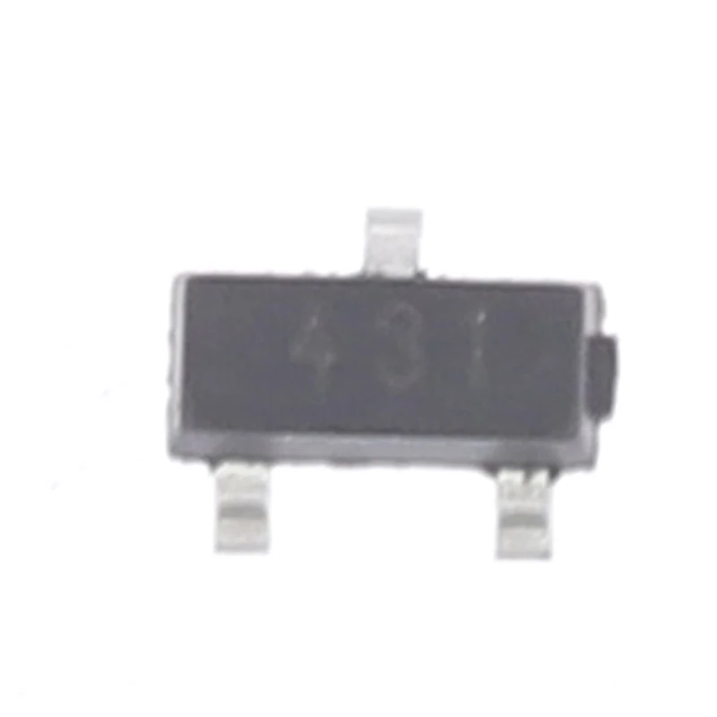 

50pcs TL431 CJ431 0.5% SOT-23 High precision three terminal voltage regulator IC