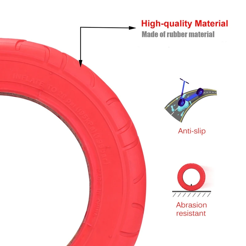 2 Pcs for XiaoMi Mijia M365 Pro 10 Inch Electric Scooter Tire x Inflatable Solid Inner Tube Wanda Tires | Автомобили и мотоциклы