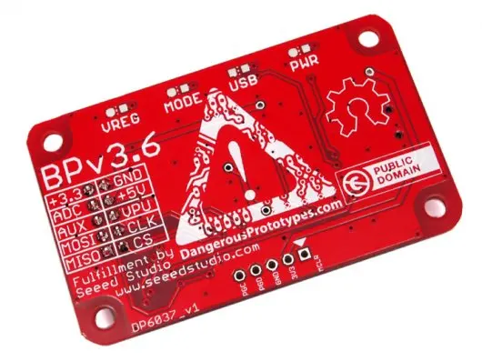 

Bus Pirate v3.6 universal serial interface module