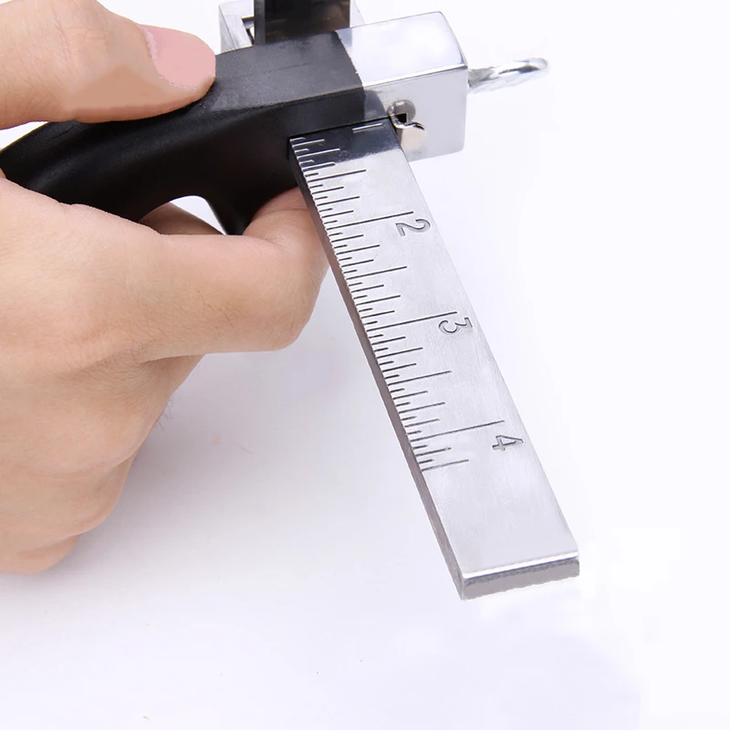 Регулируемый кожаный ремешок резак Кожа ремесло с полосатыми ремешками DIY ручной