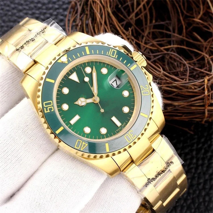 

Business Waterproof Mechanical Movement for Rolex Watches Men Automatic 904L Stainless Steel Sapphire Wristwatch High Quality