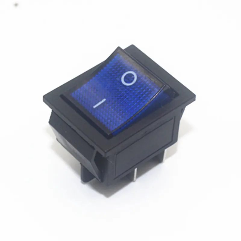 KCD4 Кулисный переключатель ВКЛ-ВЫКЛ, 2 положения, 4 контакта/6 контактов, электрооборудование с выключателем питания света, 16 А, 250 В переменного тока/20 А, 125 В переменного тока