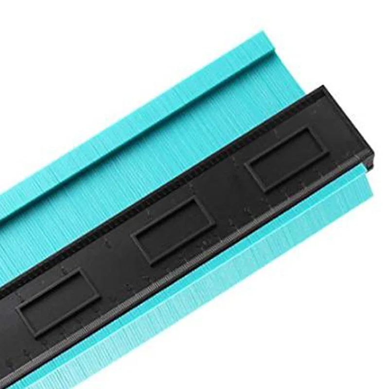 

2 Pieces Contour Gauge Duplicator 5 Inch 10 Inch Multi-Functional Contour Profile Gauge Duplicator Edge Shaping Measure Ruler fo