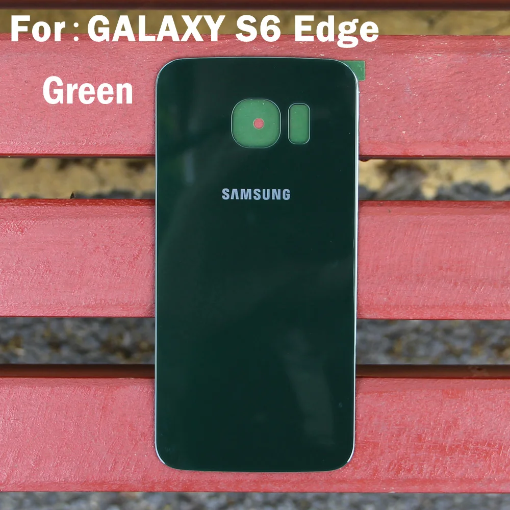 Samsung оригинальный корпус задняя крышка Чехлы для Galaxy S6 G9200 G920f G920 G920A Edge G9250 G925F G925FQ