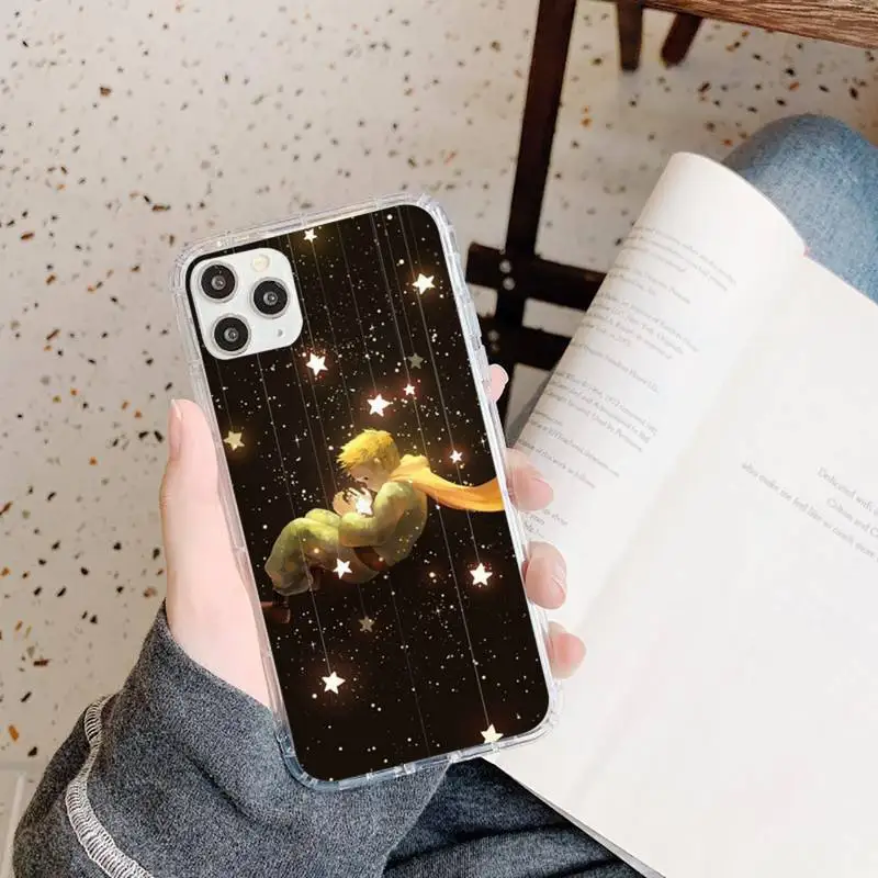 

French cartoon The Little Prince Fox Phone Case Transparent soft For iphone 5 5s 5c se 6 6s 7 8 11 12 plus mini x xs xr pro max