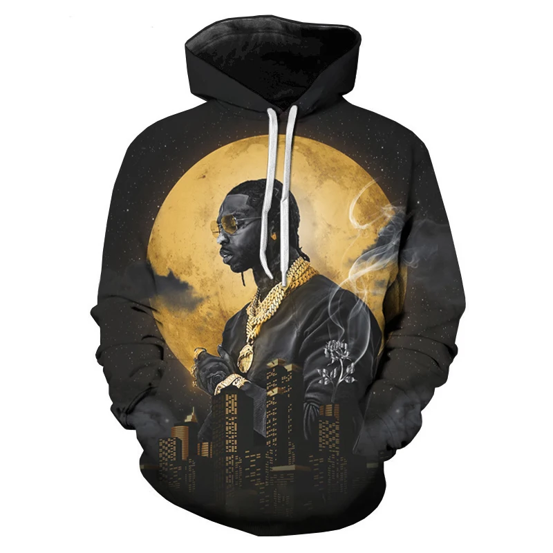 

Толстовка Мужская/Женская с 3D-принтом, Модный Свитшот оверсайз, пуловер в стиле хип-хоп, Топ с длинным рукавом, певец, поп дым