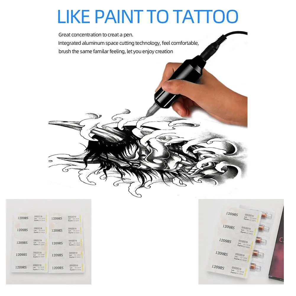 Тату картридж одноразовый полуперманентный 10 шт.|Иглы для тату| |